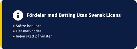 betta utan licens|Betting utan licens .